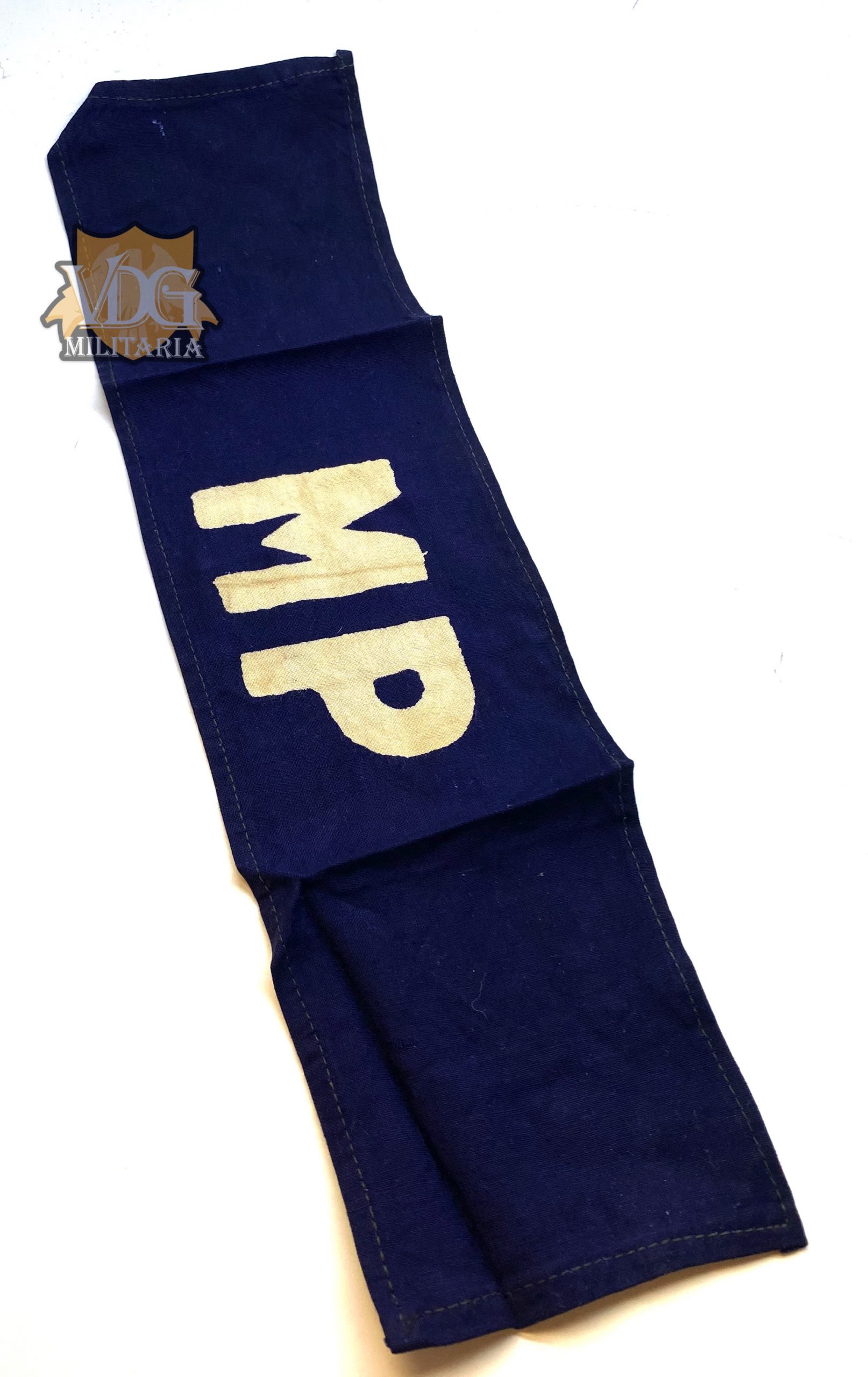 | US VDG Printed MP Armband Military Militaria WW2 Police Army