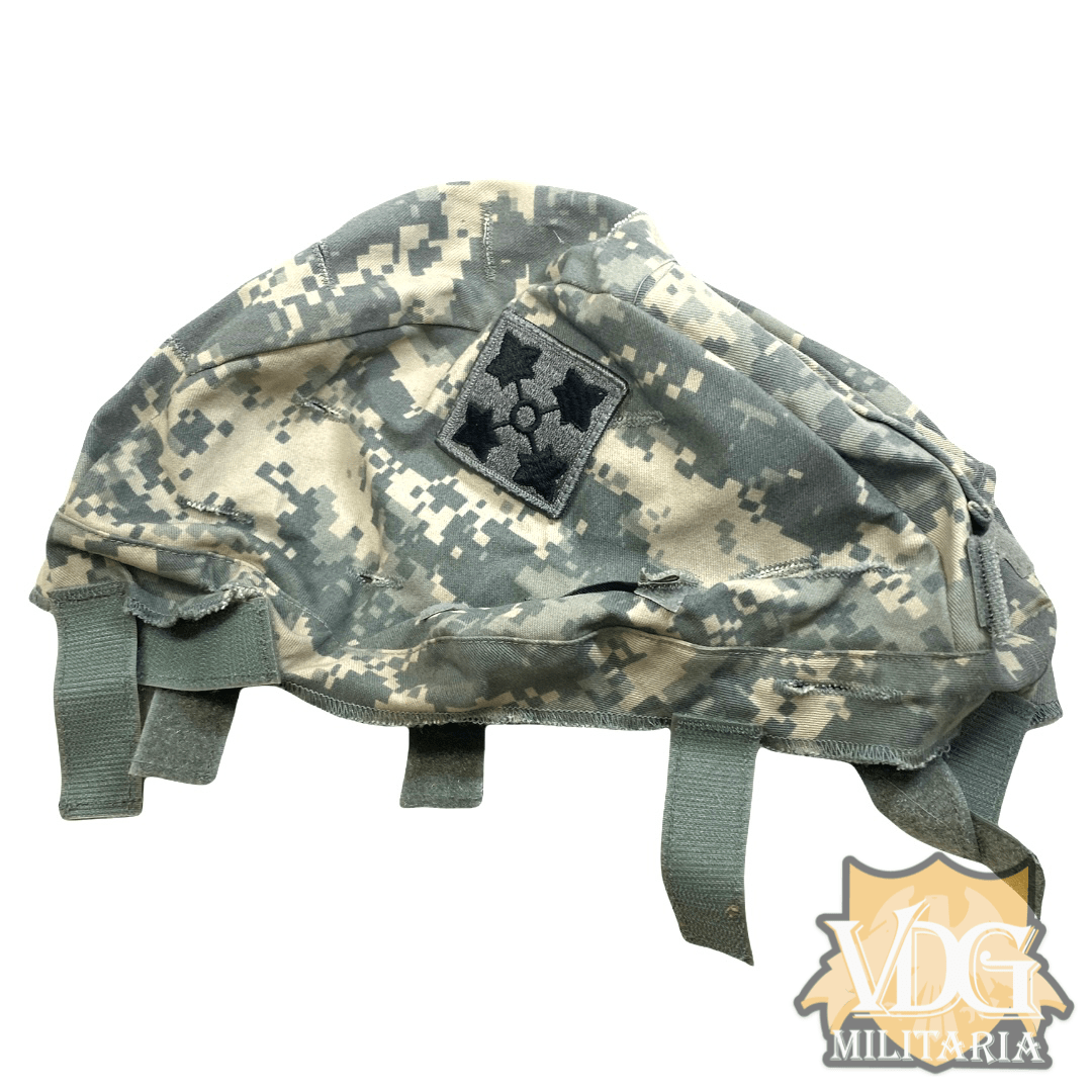 US Army 4th Infantry Division ACU Helmet Cover-2009 Dated, Size Small/Medium