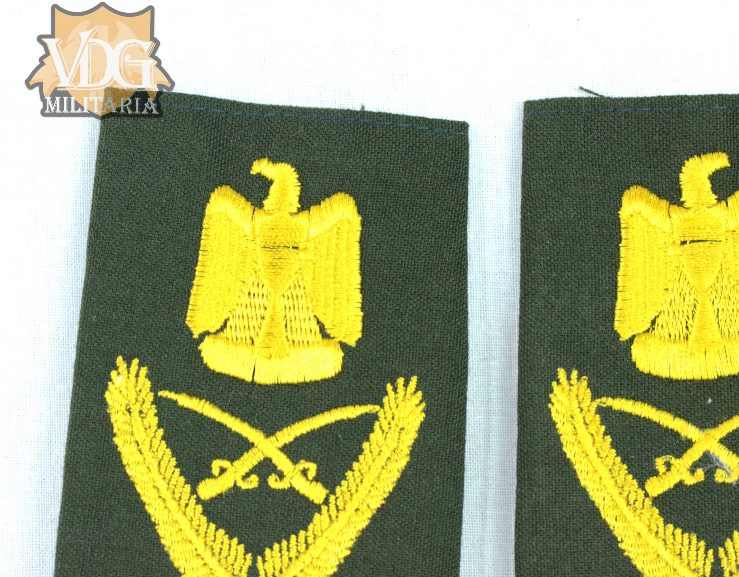 Saddam Hussein Iraqi Shoulder Boards Vdg Militaria