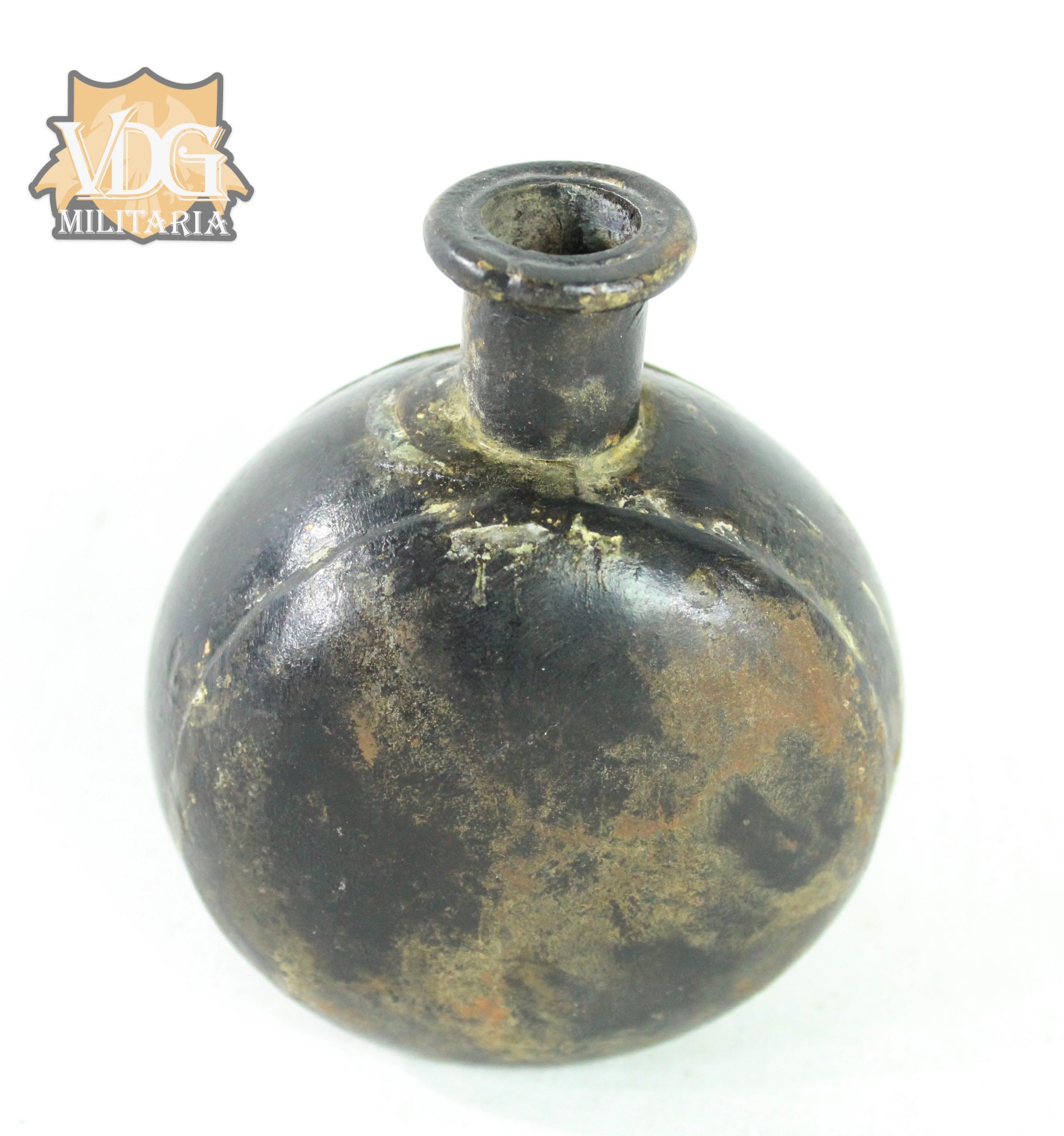 Antique Italian sold Replica of US powder flask