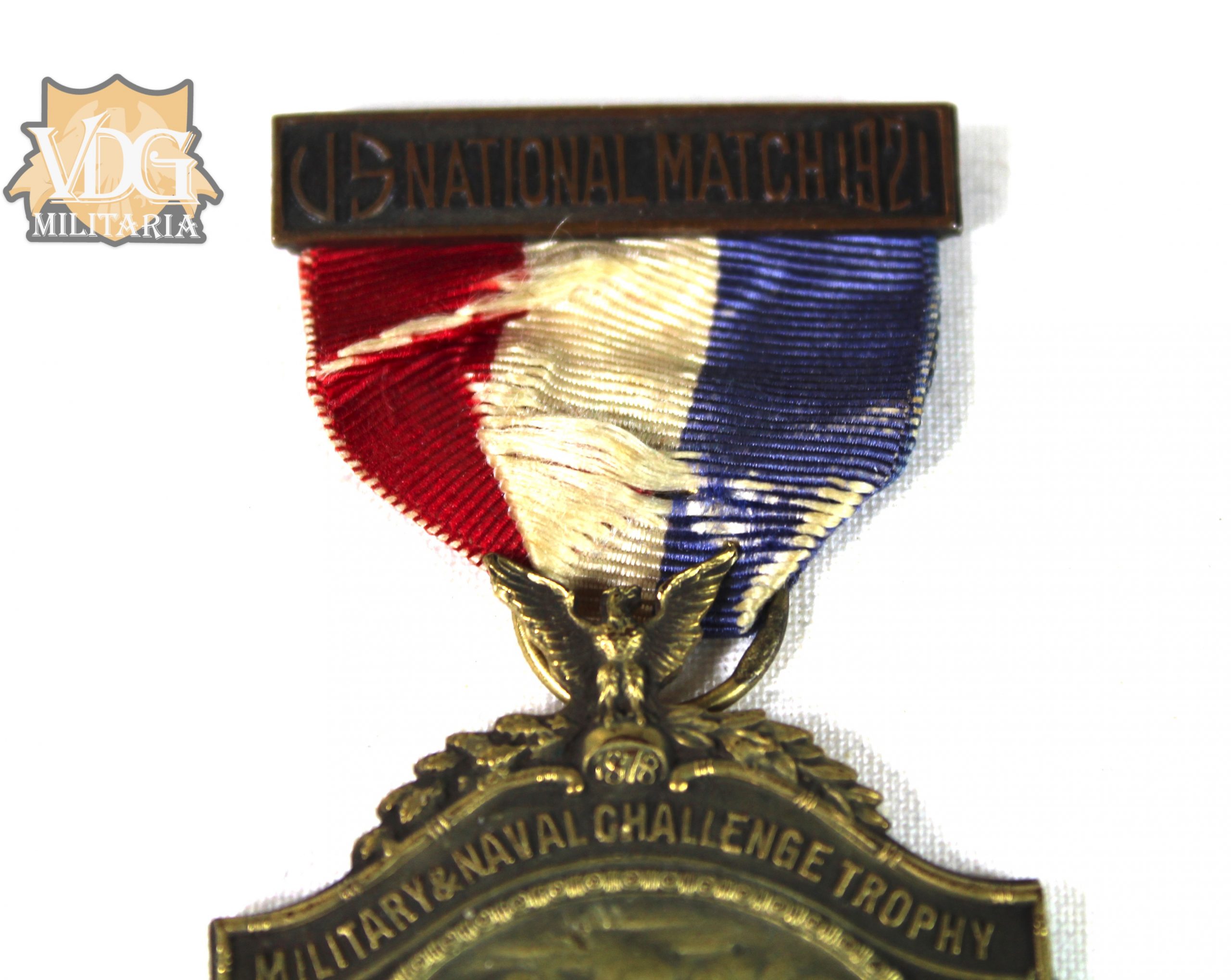 US National Match Military & Naval Challenge Trophy-B.B. & B. Co Medal ...