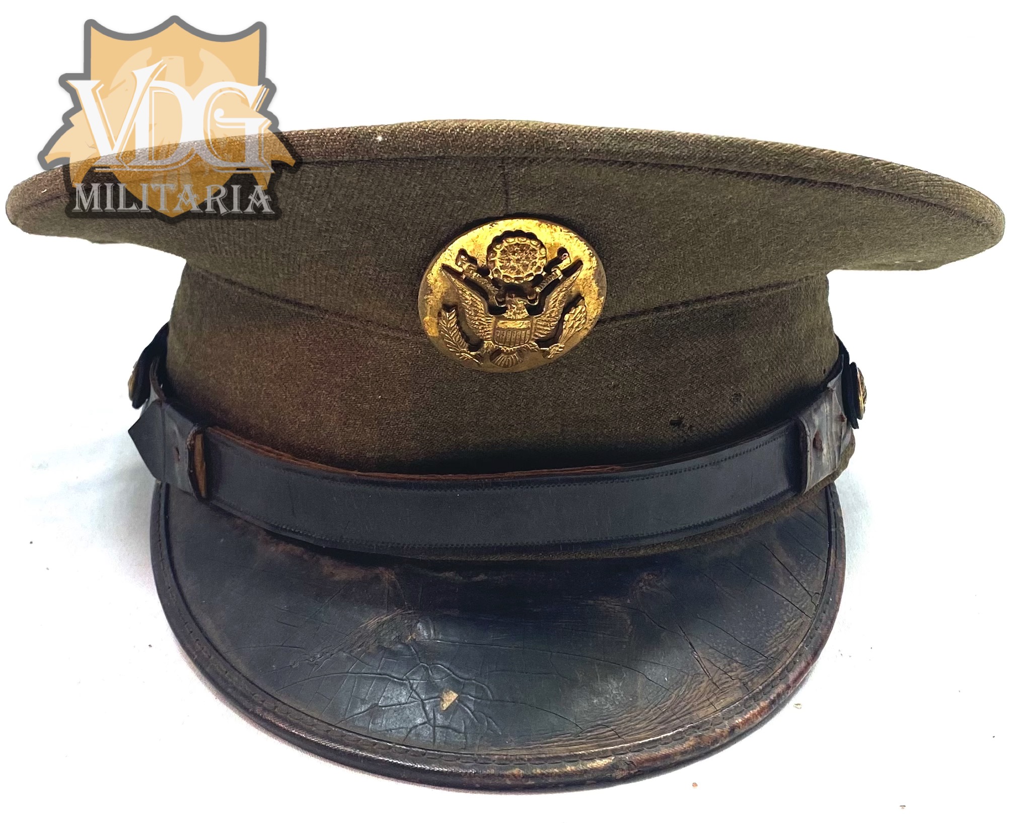 ww2 us visor cap