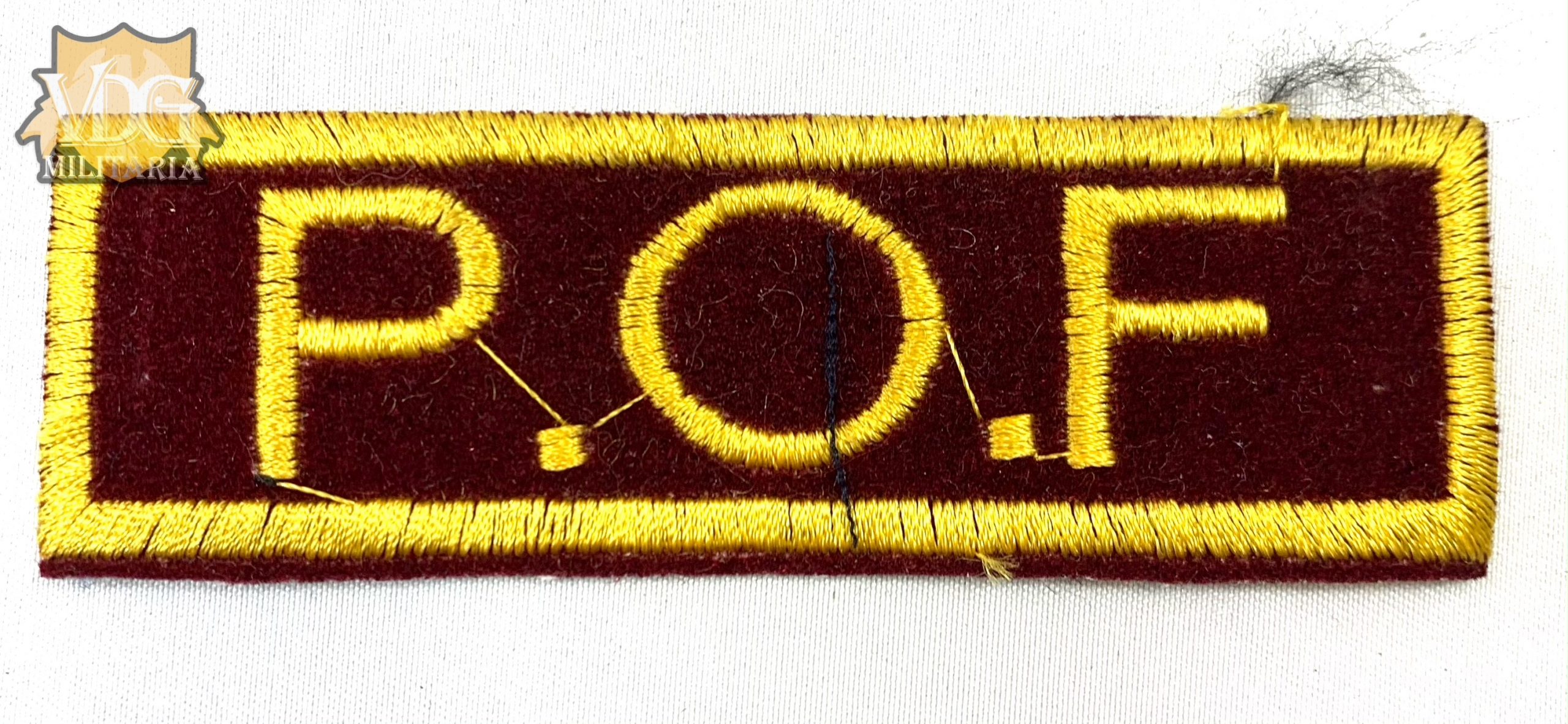 Iraqi P.o.f. Patch 