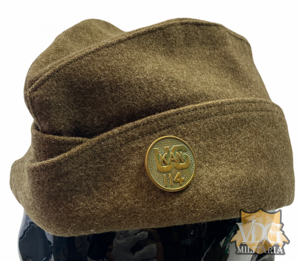 WW1 Era 114th Kansas National Guard US Army Wool Garrison Cap Size 7 ...