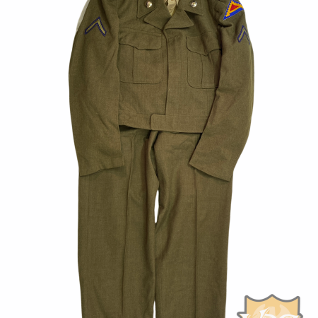 Korean War Era US Army 7th Infantry Division PFC Uniform Set 1953 Dated ...