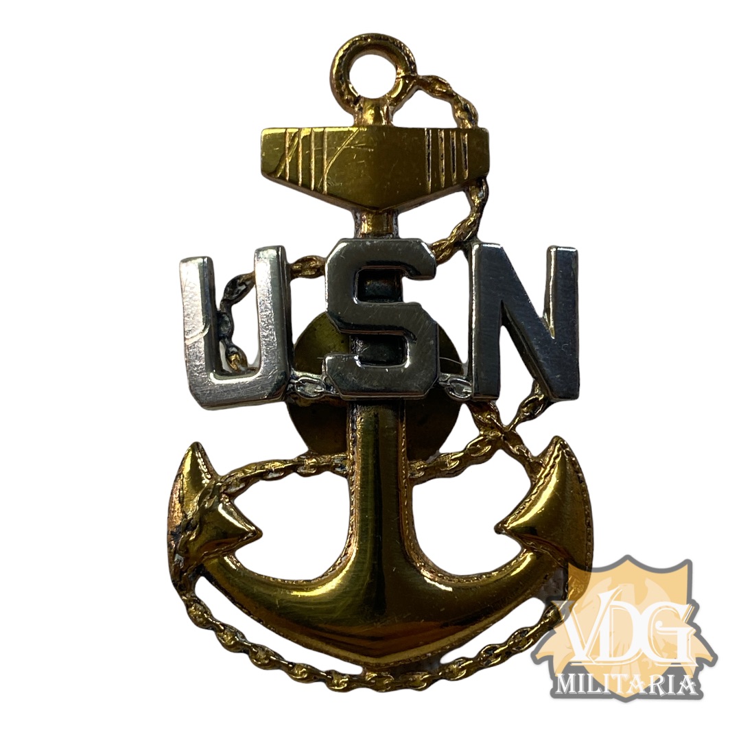 WW2 Era US Navy Visor Badge | VDG Militaria