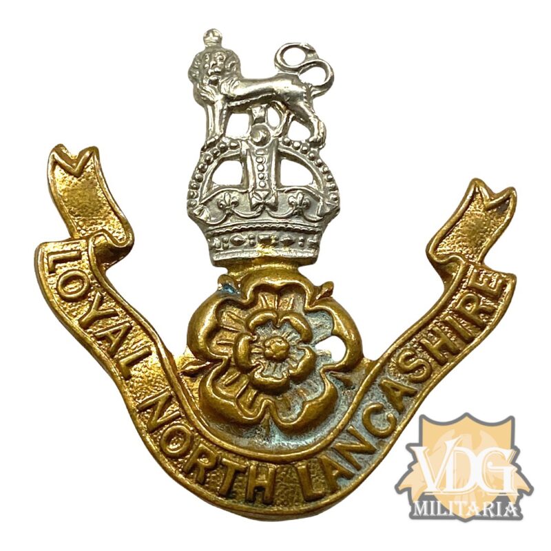 Ww Era British The Loyal Regiment North Lancashire Cap Badge Vdg Militaria