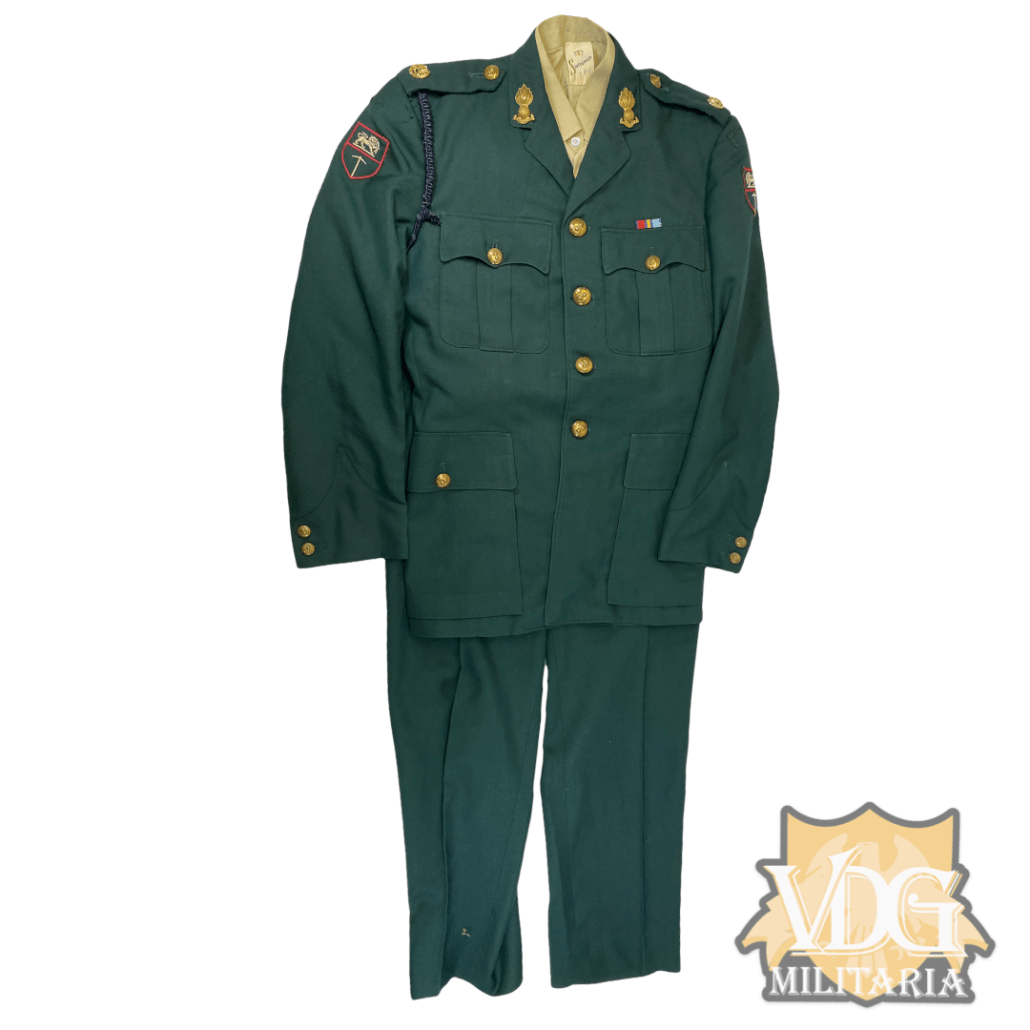 Rhodesian Army Light Infantry Dress Greens Uniform Set Vdg Militaria