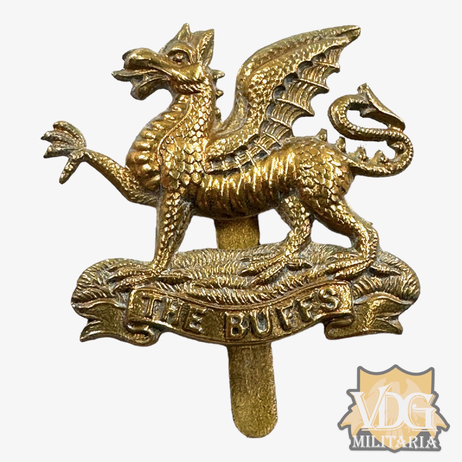 WW2 British Army The Buffs Royal East Kent Regiment Cap Badge-J.R ...