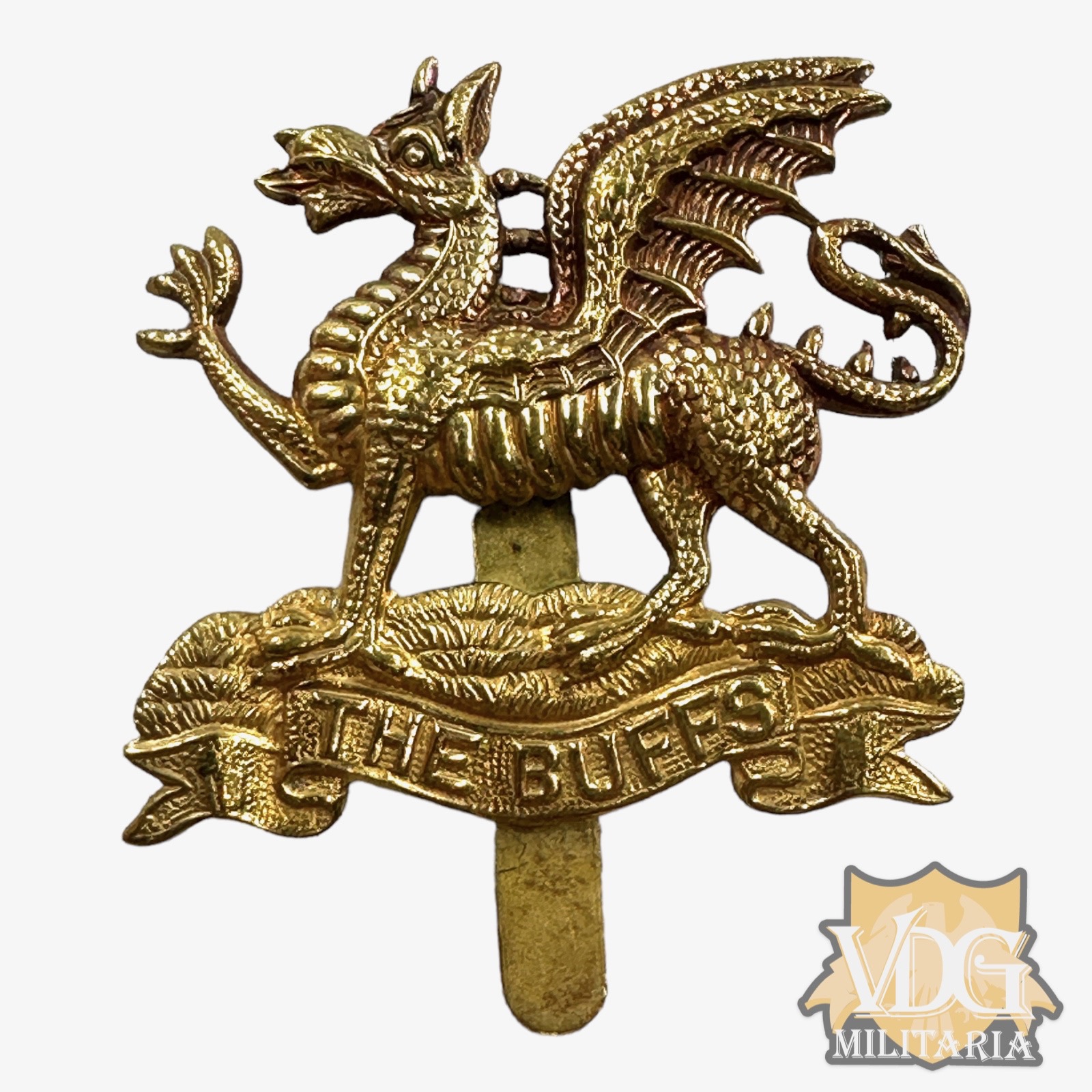 WW2 British Army The Buffs Royal East Kent Regiment Cap Badge-J.R ...